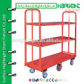 warehouse steel narrow aisle platform truck